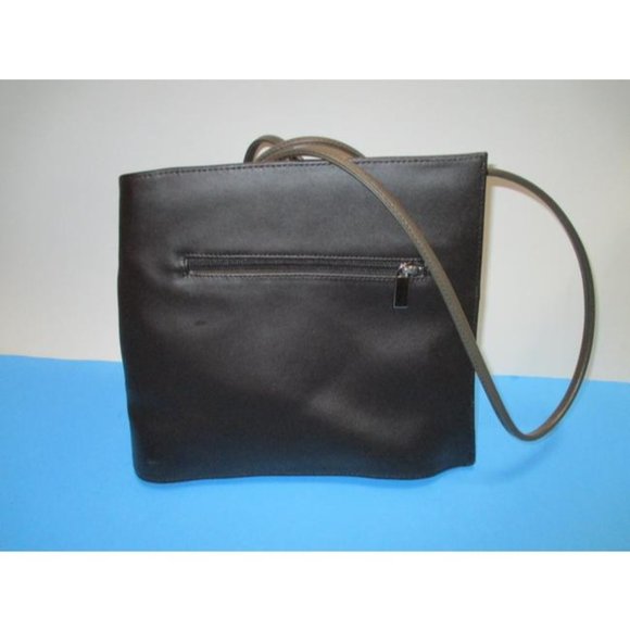 *Cleo And Patek Paris Rich Dark Khaki Brown Pebbled Leather Shoulder Bag - Picture 5 of 6